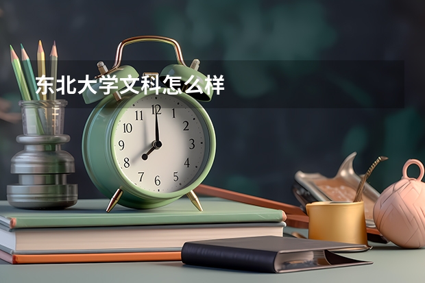 东北大学文科怎么样