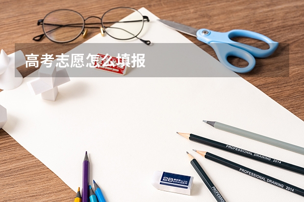 高考志愿怎么填报