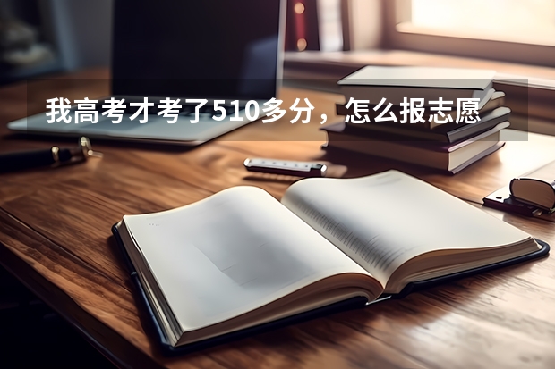 我高考才考了510多分，怎么报志愿呀/？太着急了