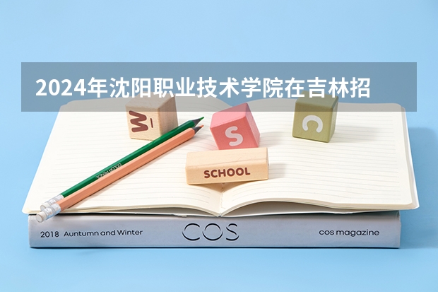 2024年沈阳职业技术学院在吉林招生计划介绍