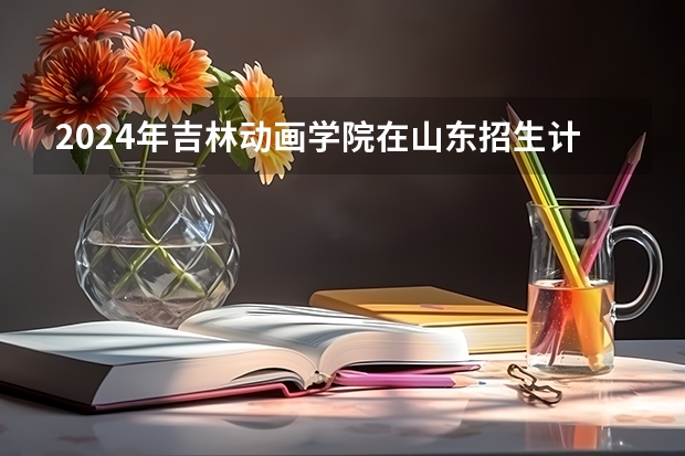 2024年吉林动画学院在山东招生计划介绍