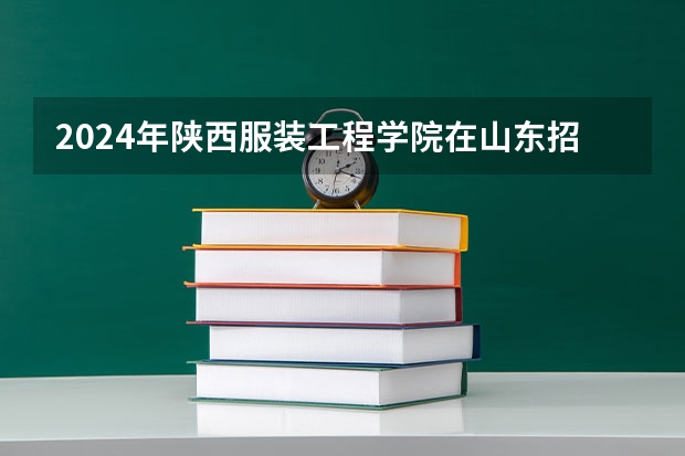 2024年陕西服装工程学院在山东招生计划介绍