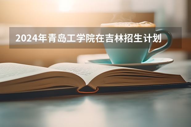 2024年青岛工学院在吉林招生计划介绍