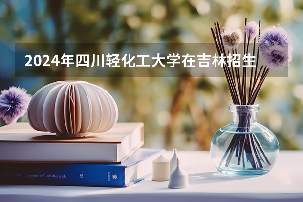 2024年四川轻化工大学在吉林招生计划介绍