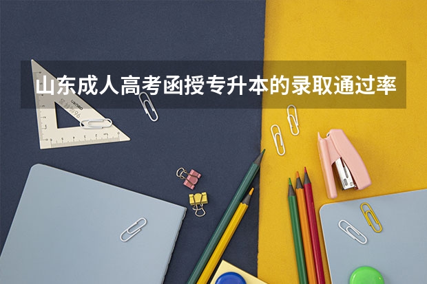 山东成人高考函授专升本的录取通过率是多少？