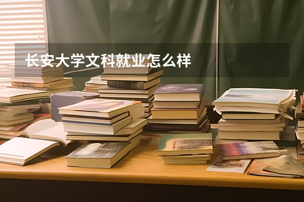 长安大学文科就业怎么样