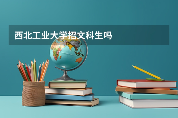 西北工业大学招文科生吗