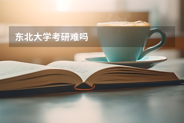 东北大学考研难吗