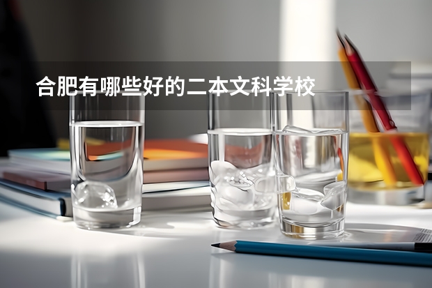 合肥有哪些好的二本文科学校