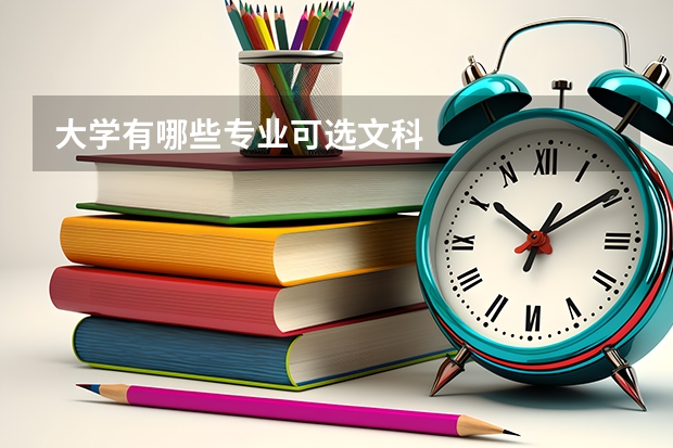 大学有哪些专业可选文科