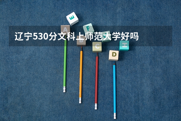 辽宁530分文科上师范大学好吗
