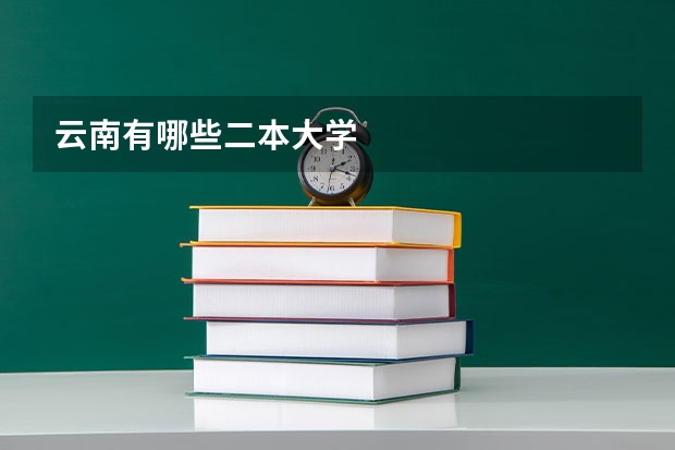 云南有哪些二本大学