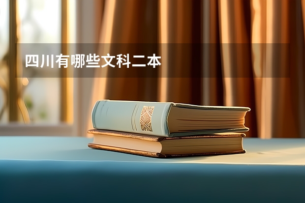 四川有哪些文科二本